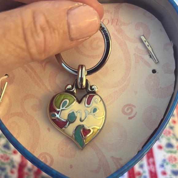 Brighton Multicolor Heart Key Holder - Picture 3 of 3